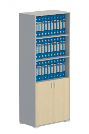 Шкаф для документов высокий полузакрытый (ДВП 3 мм)