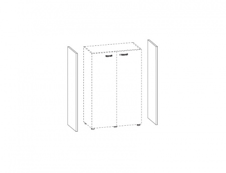 Панель боковая высокая (комплект 2 шт.)