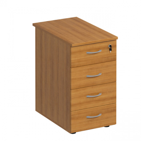 Тумба приставная 4-ящичная, с замком